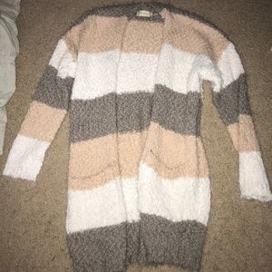 Striped cardigan